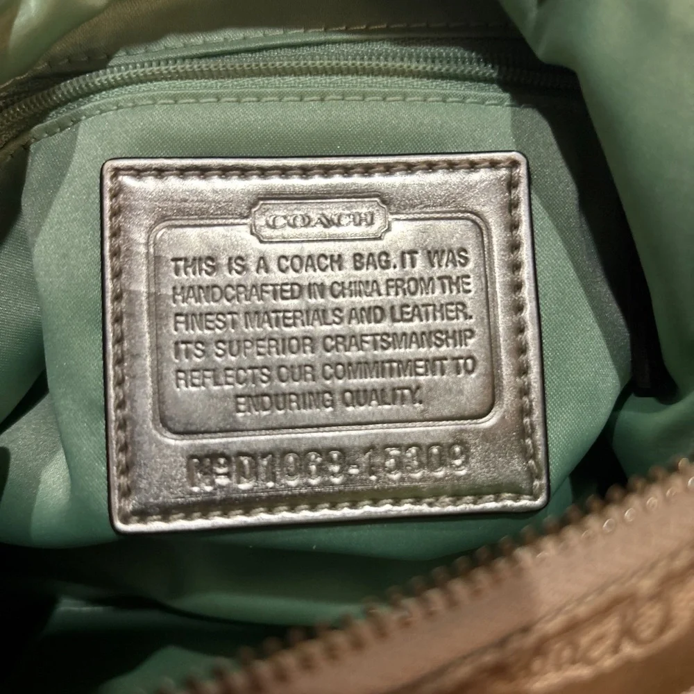 Coach Poppy Crossbody w/ Confetti Tag Y2K/Vintage